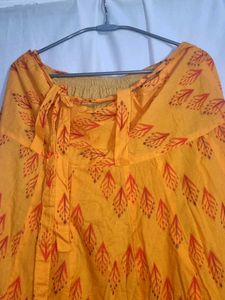 Orange Ehenic Skirt...I