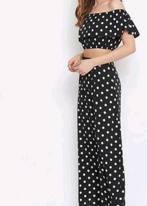 High Slit Two Peice Dress