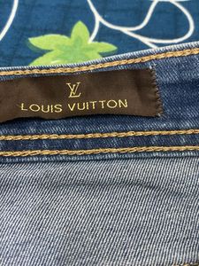 Louis Vuitton  Embellished Wide Leg Jeans