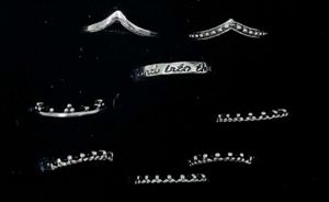 Set Of 8 Oxidized Rings