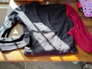 Stylish Two-Tone Top