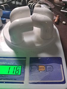 L Angle Half Inch PVC Connector