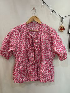 Flower Tie Top 💗