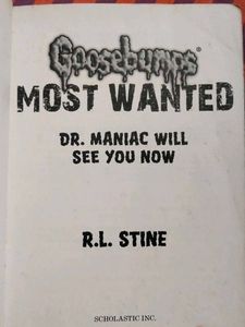 Goosebumps MOST WANTED