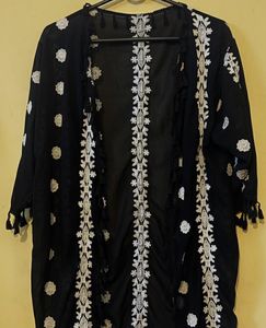 Boho Embroidered Kimono/ Cover Up