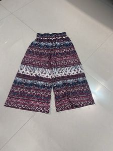 Boho Print Palazzo Pants