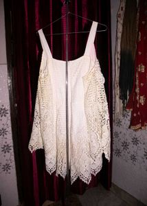 White Lace Romper
