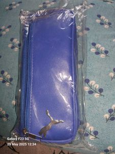 Puma Blue Pouch