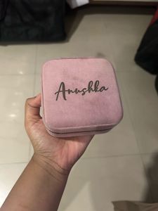 Velvety Pink Jewellery Box