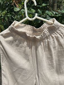 ONLY Beige Linen Skirt