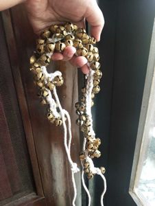 Kathak Ghunghroo Pair 50 bells Each, Cotton String