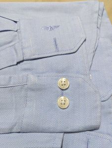 park Avenue Light Blue Casual Shirt