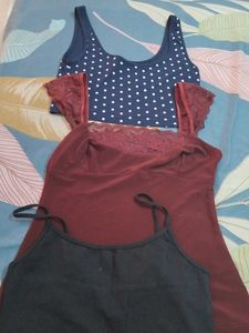 Combo Of Three Important Fabric Top