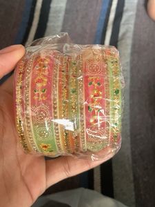 Colorful Beaded Bangles