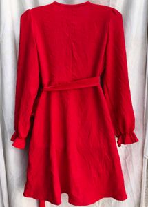 Red Wrap Dress😍