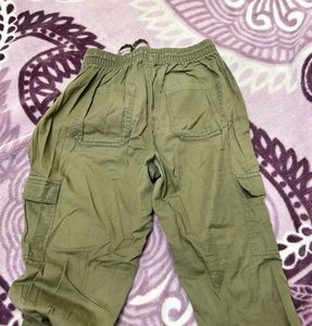Olive Green Cargo Pants