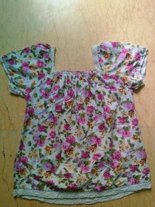 Floral Print Top