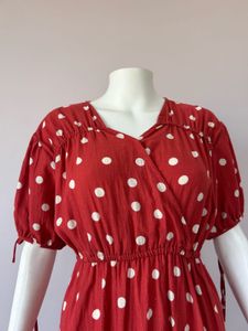 Polka Dot Cotton Dress