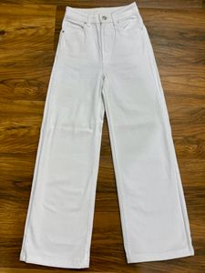 Combo H&M 1.white & 2.black pants