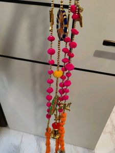 Set 4 Latkan Multu Color Pom Balls