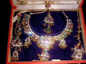 Colorful Indian Jewelry Set