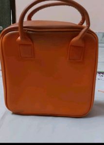 Orange Color Handbag