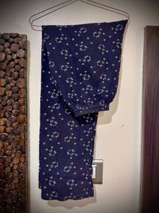 Navy Blue Polka Dot Co-Ord Night Set