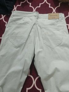 Casual Off White Chinos