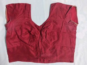 Maroon Readymade Blouse