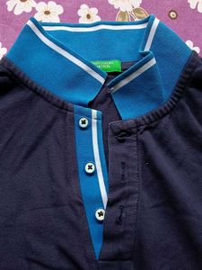 Navy Blue Polo Tshirt