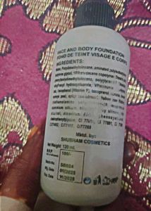 Yard Beauty Face Foundation