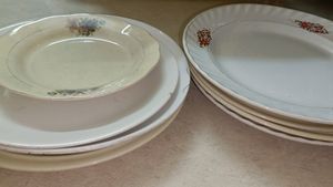 Food Glass 8 Plates