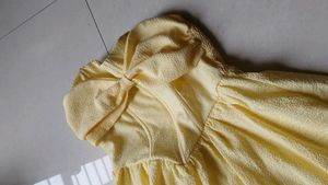 Yellow Mini Dress