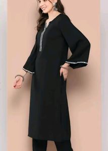 Women Black Latest Dress