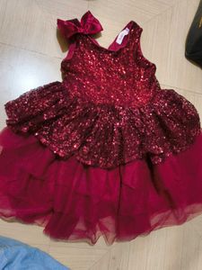 Hopscotch Party Wear Dress 3-4Y