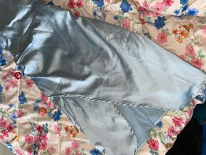 Silky Blue Dress