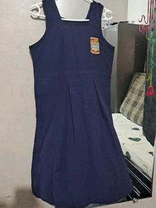 Blue School Uniform Dress