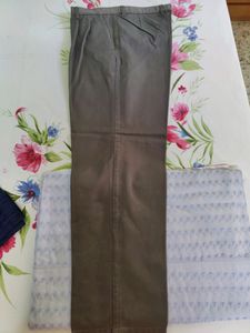 Combo 2 Men Pants Khaki And Navy Blue Color