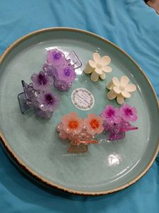 Flower Hair Clips