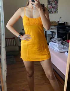 Bershka Mini Summer Dress 🧡