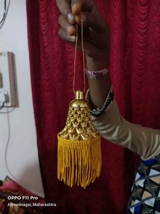 Floating Lantern (आकाशकंदील) Available In Silver And Gold Two Colours....Most Beautiful Looks For Decoration Purpose..For Diwali...