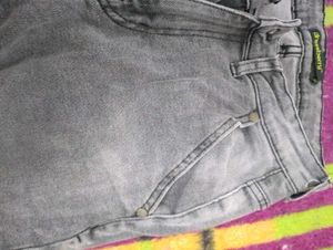 dress berry Grey Wide Leg Jeans