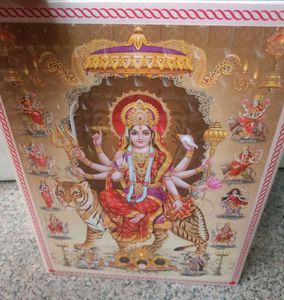 Nav Durga Navratri Photo Card