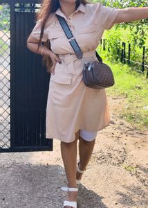 Branded One Piece With Belt