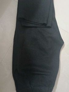 Black Wide Leg Trousers