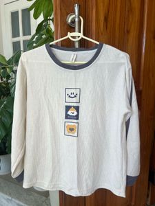 Cute Graphic Long Sleeve Top