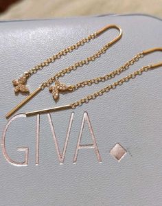 Giva Butterfly Drop Earrings