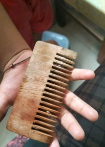 Handmade Wooden Hair Comb