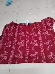 Laurel Brand Red Colour Kurti...