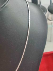 Most Trending Pure  Silver Chain (20 Inch )